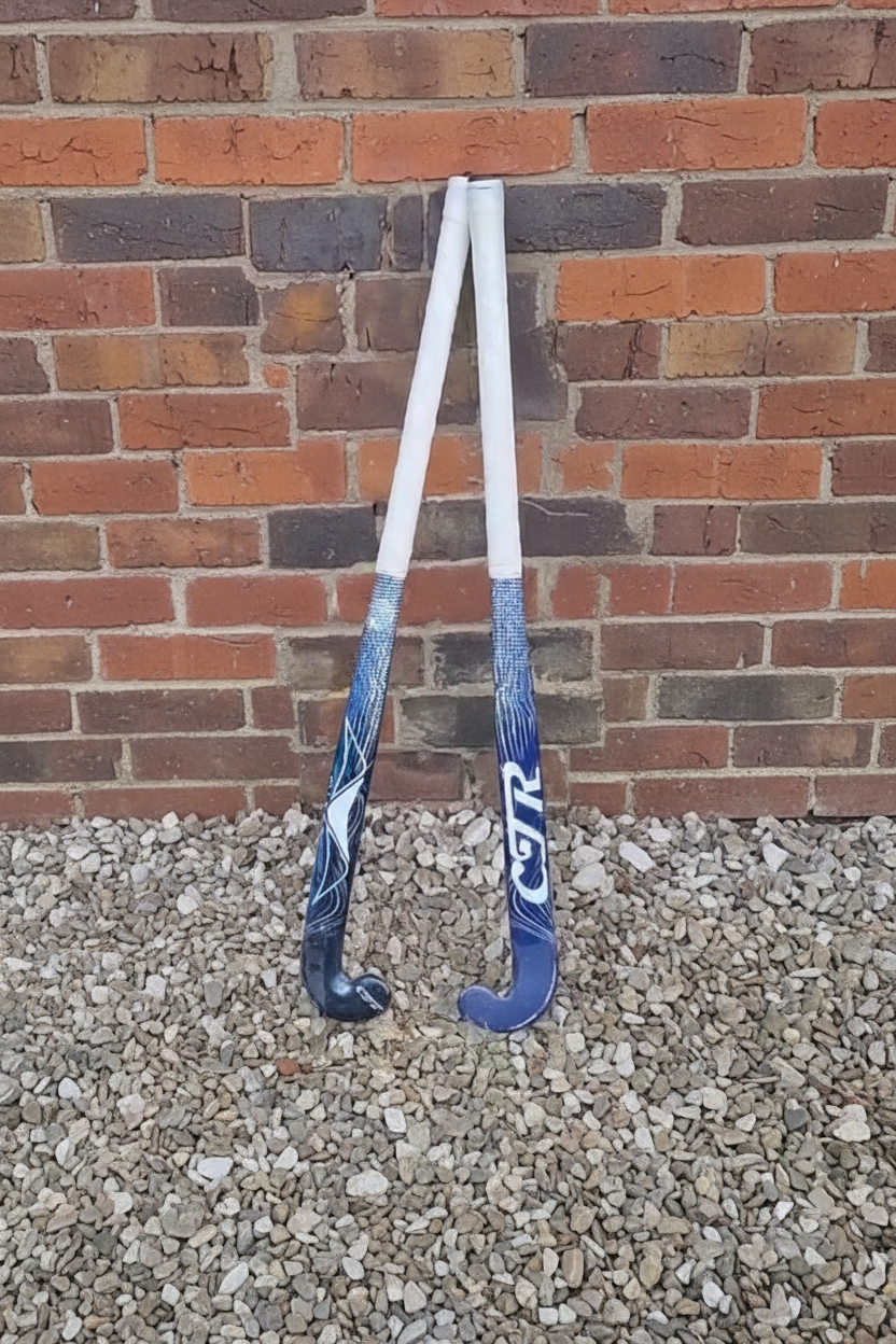 Hockey Sticks with Fixed Background